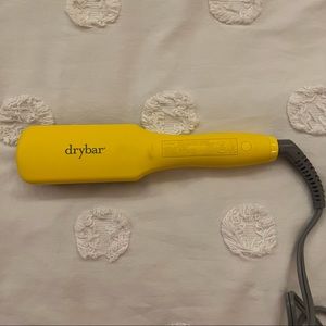 Drybar Yellow Hair Straightener small travel size